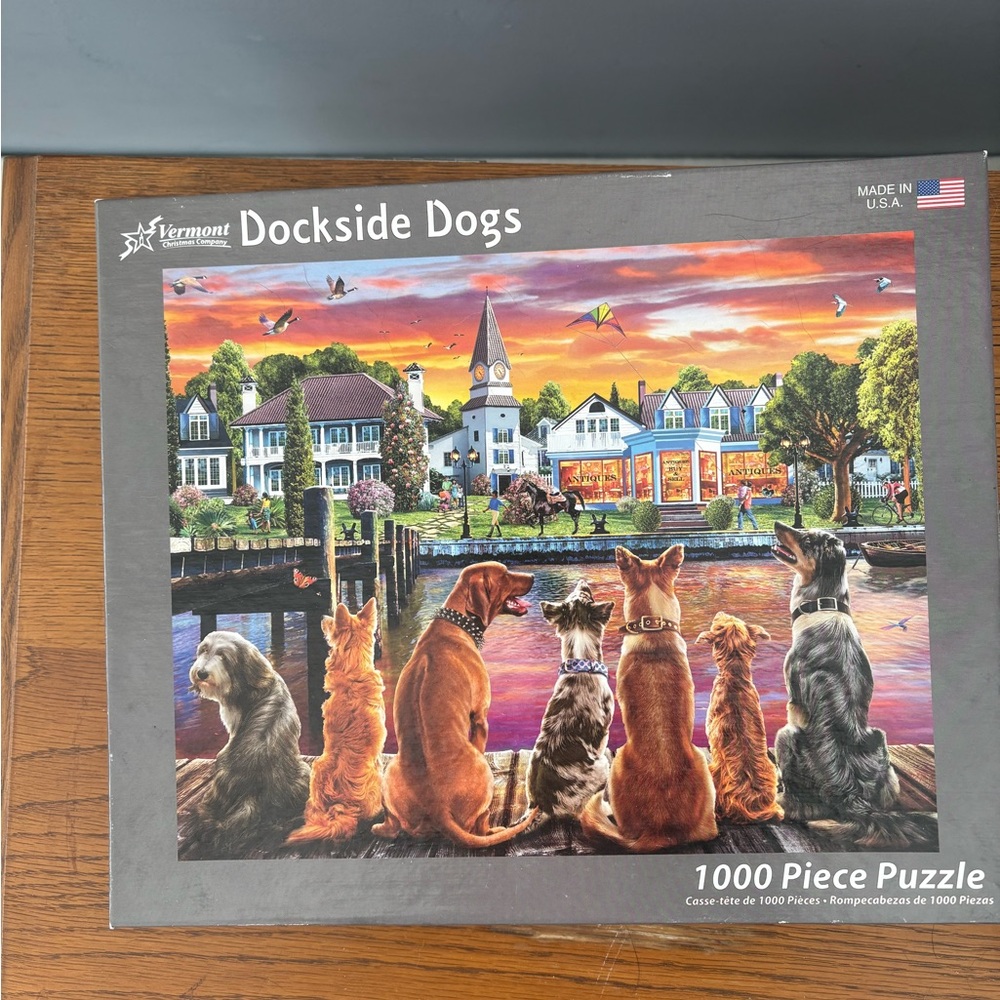 Dockside Dogs Puzzle - 1000 Piece